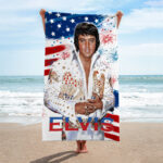 Elvis Presley Rectangle Beach Towel – HOATT 11941
