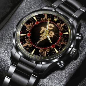 Elvis Presley Black Stainless Steel Watch - GNE NEW177