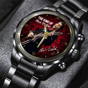 Elvis Presley Black Stainless Steel Watch - HOATT 7577
