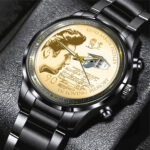 Elvis Presley Black Stainless Steel Watch - TANTN 10120