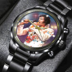 Elvis Presley Black Stainless Steel Watch – TANTN 11386