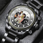 Elvis Presley Black Stainless Steel Watch - TANTN 12260