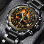 Elvis Presley Black Stainless Steel Watch - TANTN 14149