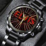 Elvis Presley Black Stainless Steel Watch – TANTN 6009