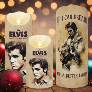 Elvis Presley Led Candle - MAITM 8754
