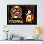 Elvis Presley Rectangle Canvas With Inner Frame - HOATT 12350