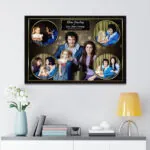 Elvis Presley Rectangle Canvas With Inner Frame - HOATT 7313