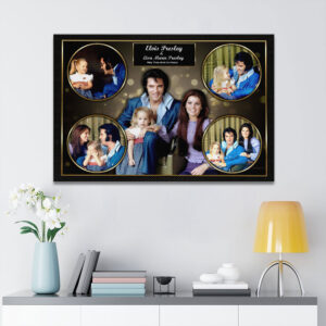 Elvis Presley Rectangle Canvas With Inner Frame - HOATT 7313