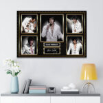 Elvis Presley Rectangle Canvas With Inner Frame - HOATT 8096