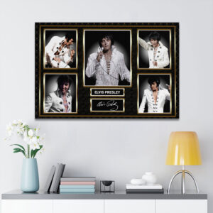 Elvis Presley Rectangle Canvas With Inner Frame - HOATT 8096