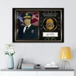 Elvis Presley Rectangle Canvas With Inner Frame – HOATT 9535