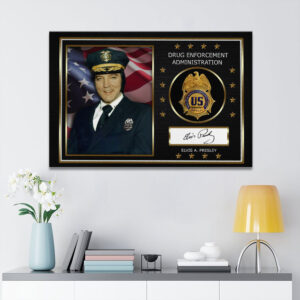 Elvis Presley Rectangle Canvas With Inner Frame – HOATT 9535