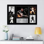 Elvis Presley Rectangle Canvas With Inner Frame - MAITM12609