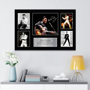 Elvis Presley Rectangle Canvas With Inner Frame - MAITM12609