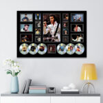 Elvis Presley Rectangle Canvas With Inner Frame - MAITM 9022