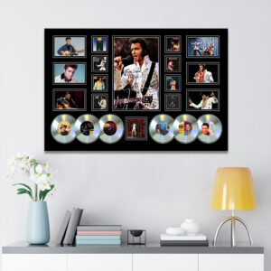 Elvis Presley Rectangle Canvas With Inner Frame - MAITM 9022