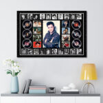Elvis Presley Rectangle Canvas With Inner Frame - MAITM 9023