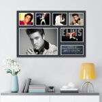 Elvis Presley Rectangle Canvas With Inner Frame - MAITM 9587