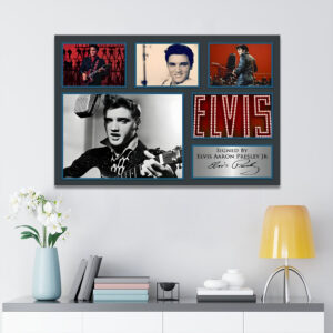 Elvis Presley Rectangle Canvas With Inner Frame - MAITM 9588