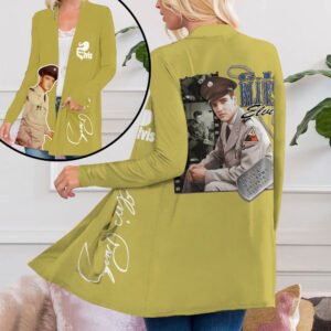 Elvis Presley Women's Patch Pocket Cardigan - NGHIAVT 0907