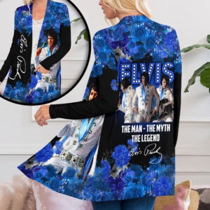 Elvis Presley Women's Patch Pocket Cardigan - HOATT 7403