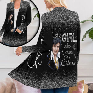 Elvis Presley Women's Patch Pocket Cardigan - HOATT 7543