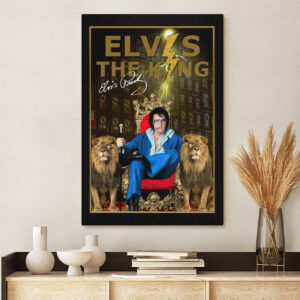 Elvis Presley Rectangle Canvas With Inner Frame - HOATT 8094