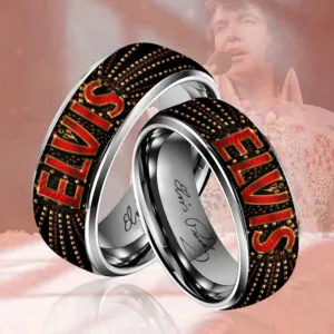 Elvis Presley Custom Alloy Ring - MAITM 11928