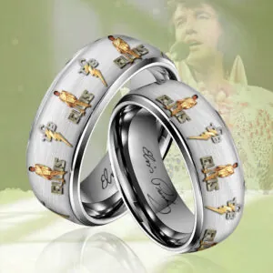 Elvis Presley Custom Alloy Ring - MAITM 12014