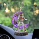 Elvis Presley Custom shape 2-sided Acrylic Car Ornament - MAITM12624