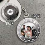 Elvis Presley Custom Shape 2-sided Keychain - MAITM12681