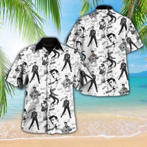Elvis Presley 3D Hawaiian Apparel - GNE 3807