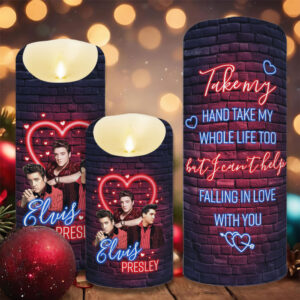 Elvis Presley Led Candle - MAITM 8700