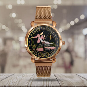 Elvis Presley Mesh Strap Quartz Watch - MAITM12696