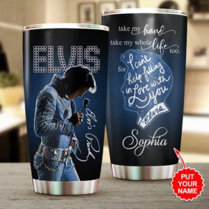 Personalized Elvis Presley Tumbler Cup - HOATT 4571