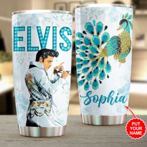 Personalized Elvis Presley Tumbler Cup - VANDH 2622