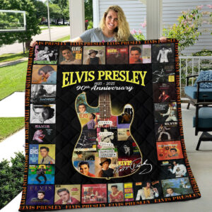 Elvis Presley Quilt Blanket - TANTN 10125