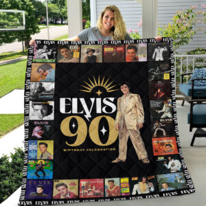 Elvis Presley Quilt Blanket - TANTN 10294