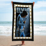 Elvis Presley Rectangle Beach Towel - MAITM 7564
