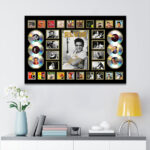 Elvis Presley Rectangle Canvas With Inner Frame - TANTN 11384