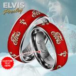 Personalized Elvis Presley Custom Alloy Ring - HOATT 11513