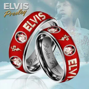 Elvis Presley Custom Alloy Ring - HOATT 11728