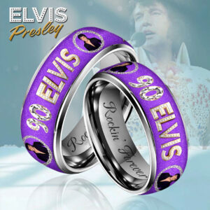 Elvis Presley Custom Alloy Ring - HOATT 11809