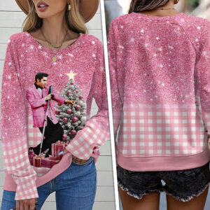Elvis Presley Round Neck Raglan Sleeve Sweatshirt – MAITM 9223