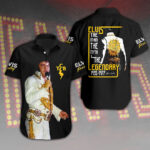 Elvis Presley Short Sleeve Button-Down Shirt – HOATT 7932.1