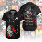 Elvis Presley Short Sleeve Button-Down Shirt – HUANNM 4647