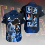 Elvis Presley Short Sleeve Button-Down Shirt – HOATT 10002.1