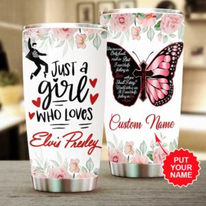 Personalized Elvis Presley Tumbler Cup - GNE 682