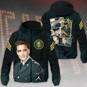 Elvis Presley 3D Windbreaker Jacket - HOATT 9421