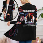 Elvis Presley Women's Patch Pocket Cardigan - MAITM 9629